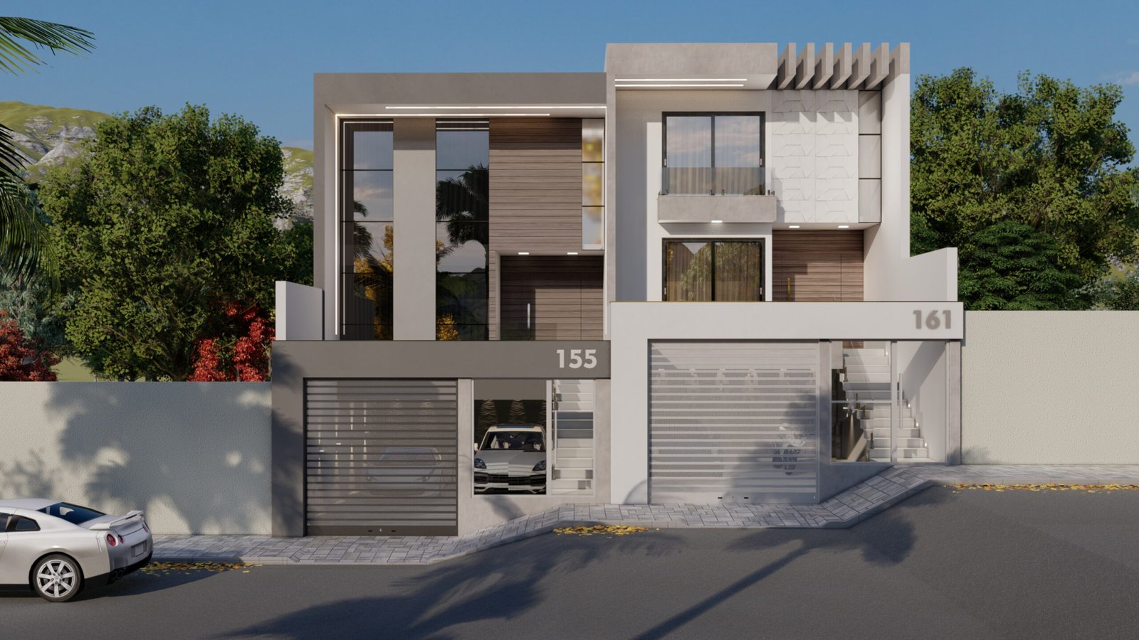 Vila Bretas — render 3D