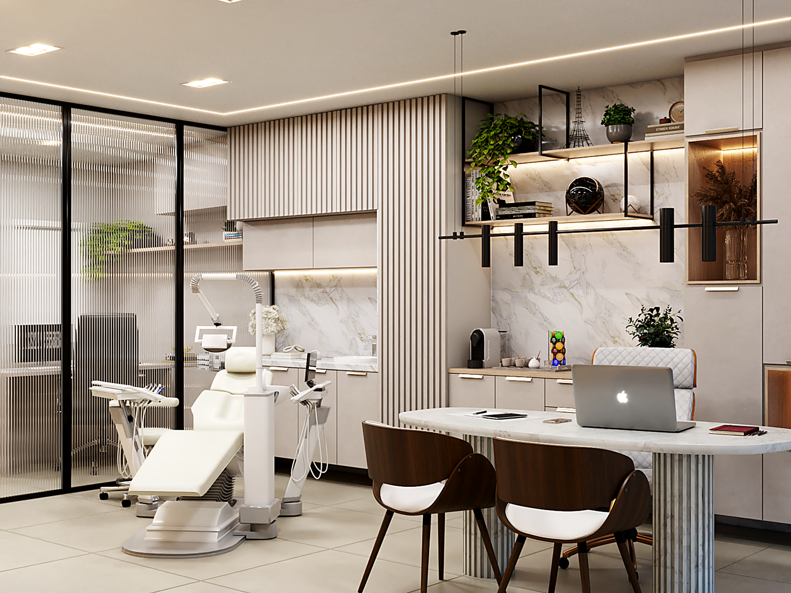 Ambiente comercial do Terrazze