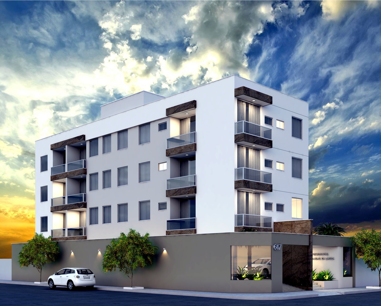 Varandas da Lagoa — render 3D
